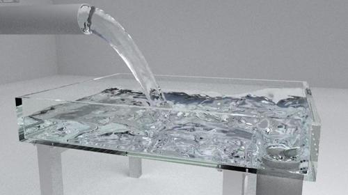 Realistic Fluid Simulation Made With Cycles preview image